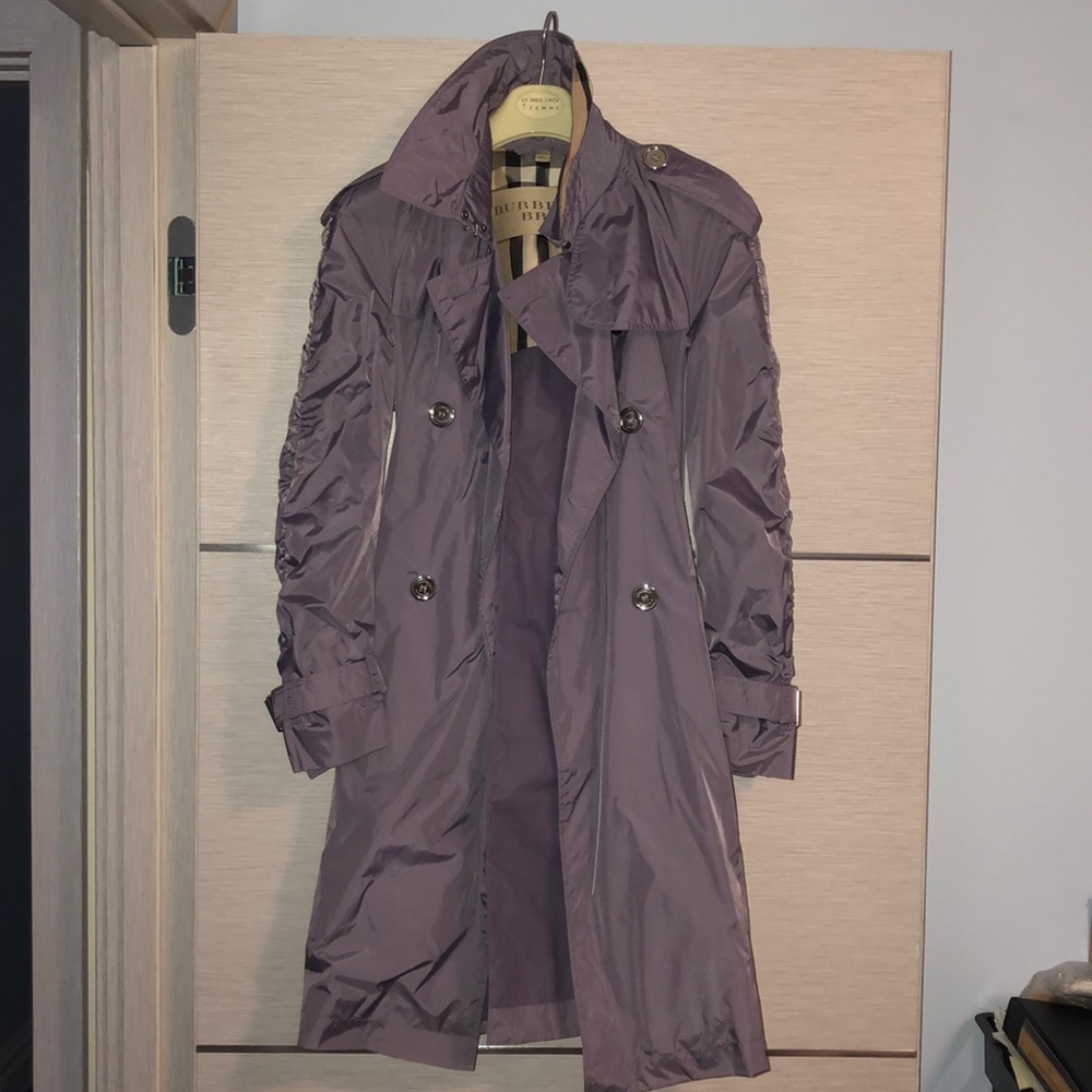 Burberry Brit Lavender Trench Coat